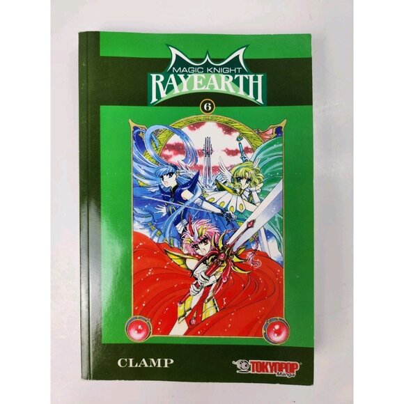 Magic Knight Rayearth Manga: Lot Of 3 Vol. 4 5 6 in English Clamp Vintage - Picture 11 of 13